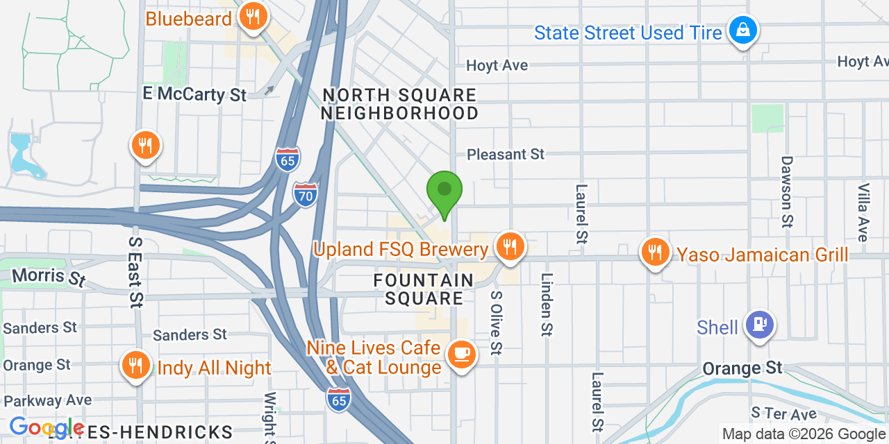 Map of Fountain Square location